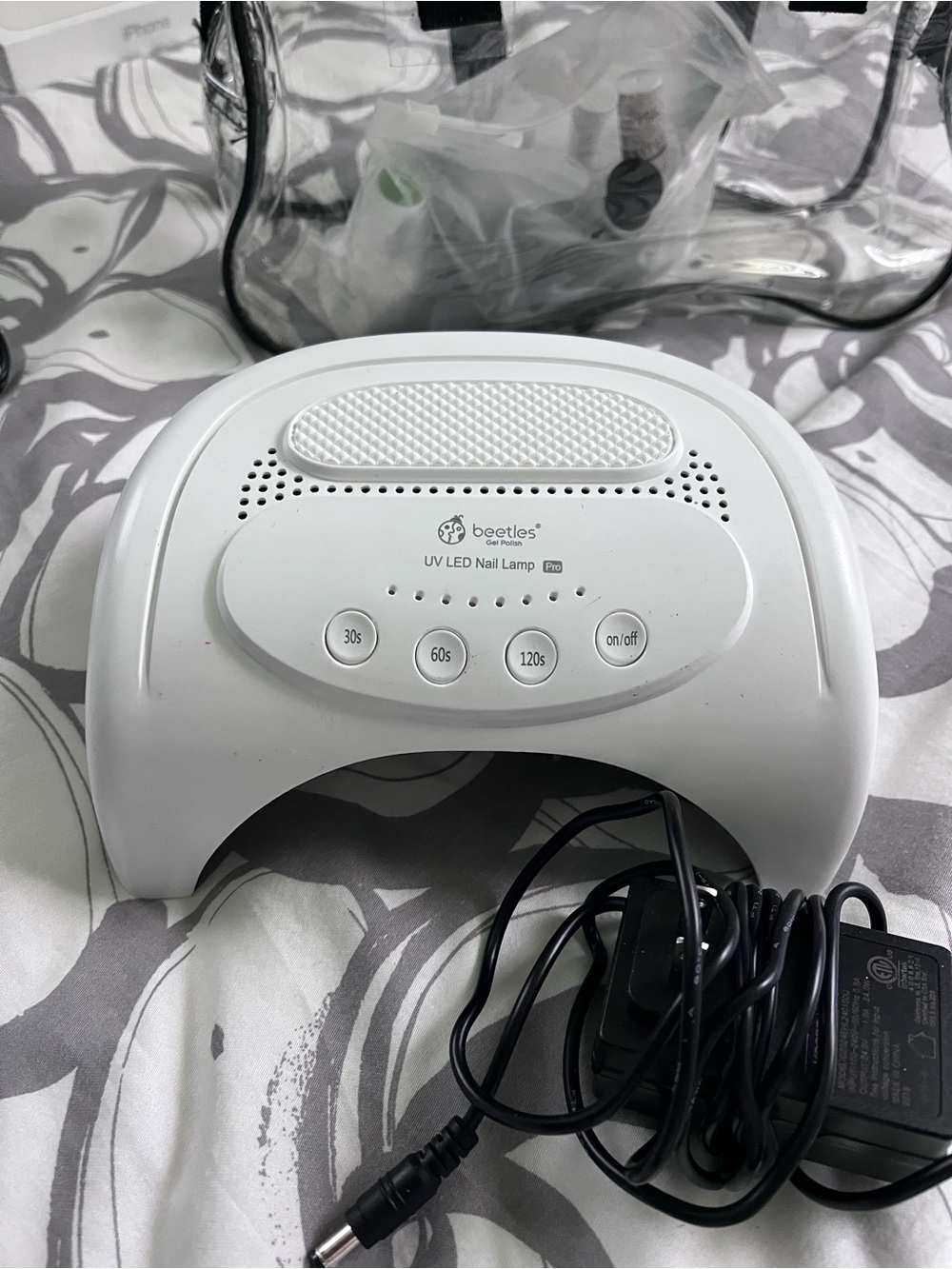 Beetles White UV LED Nail Lamp - Professional Gel Curing